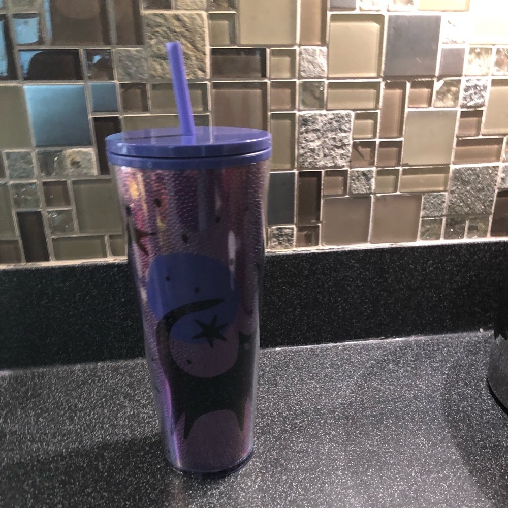 Starbucks black cat halloween 2020 tumbler